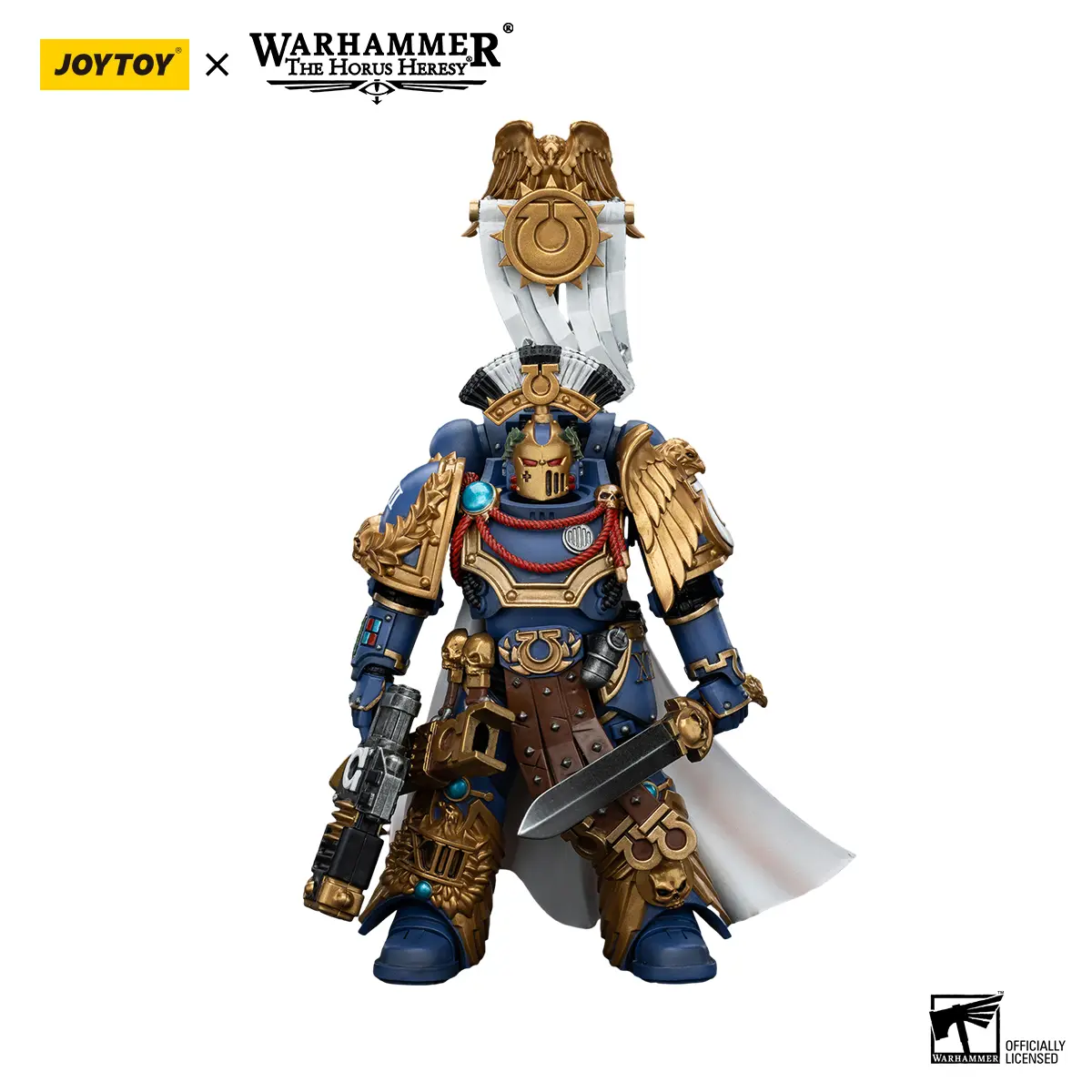 [IN-STOCK]JOYTOY Warhammer 40K 1/18 Action Figures Ultramarines Titus Victrix Guard Guilliman Anime Model Toys Gift