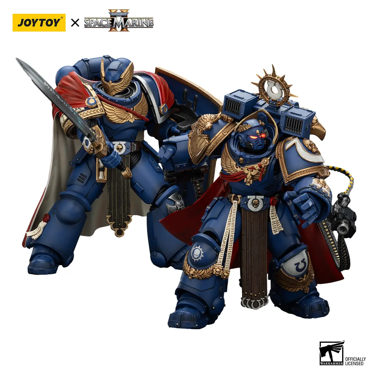 [IN-STOCK]JOYTOY Warhammer 40K 1/18 Action Figures Ultramarines Titus Victrix Guard Guilliman Anime Model Toys Gift