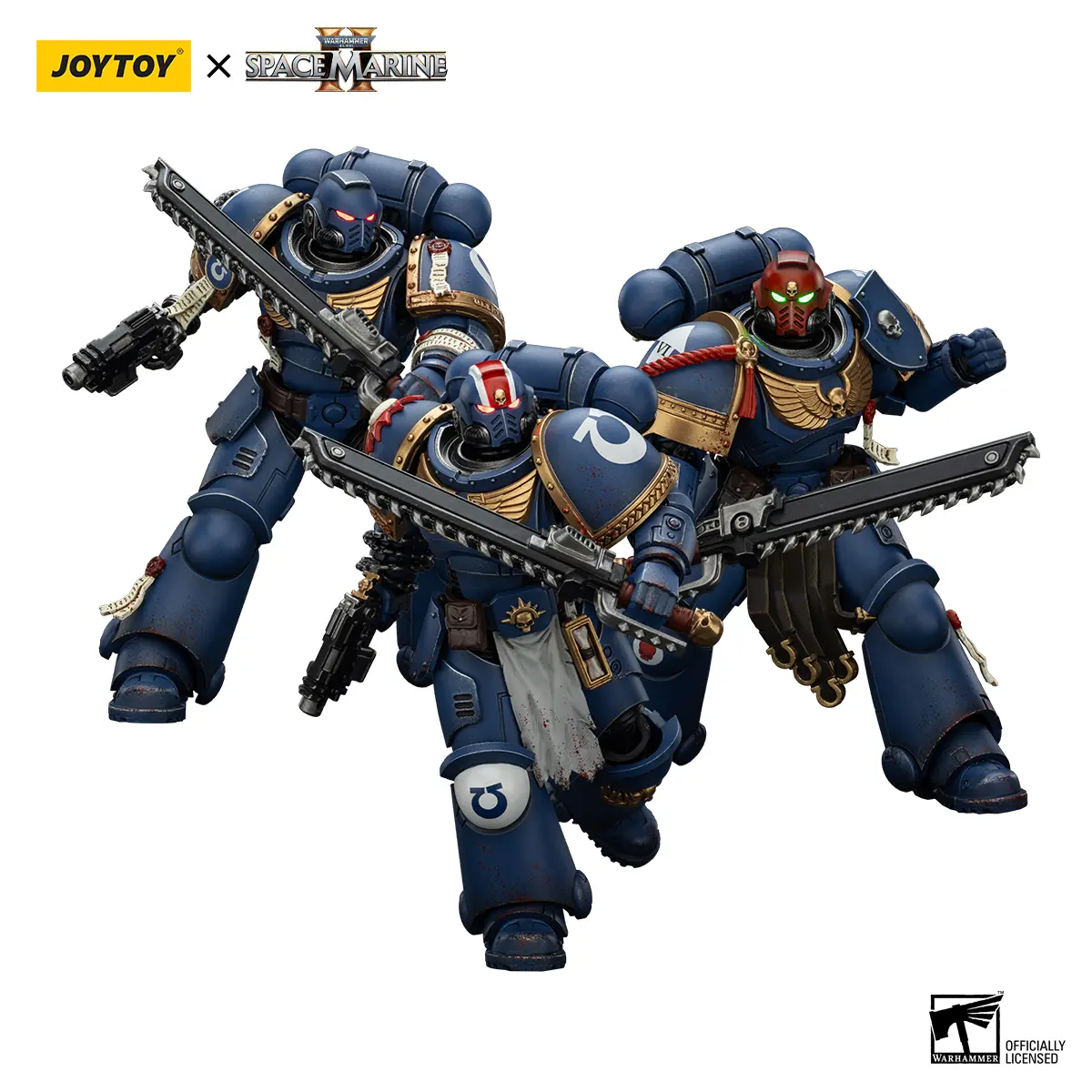 [IN-STOCK]JOYTOY Warhammer 40K 1/18 Action Figures Ultramarines Titus Victrix Guard Guilliman Anime Model Toys Gift