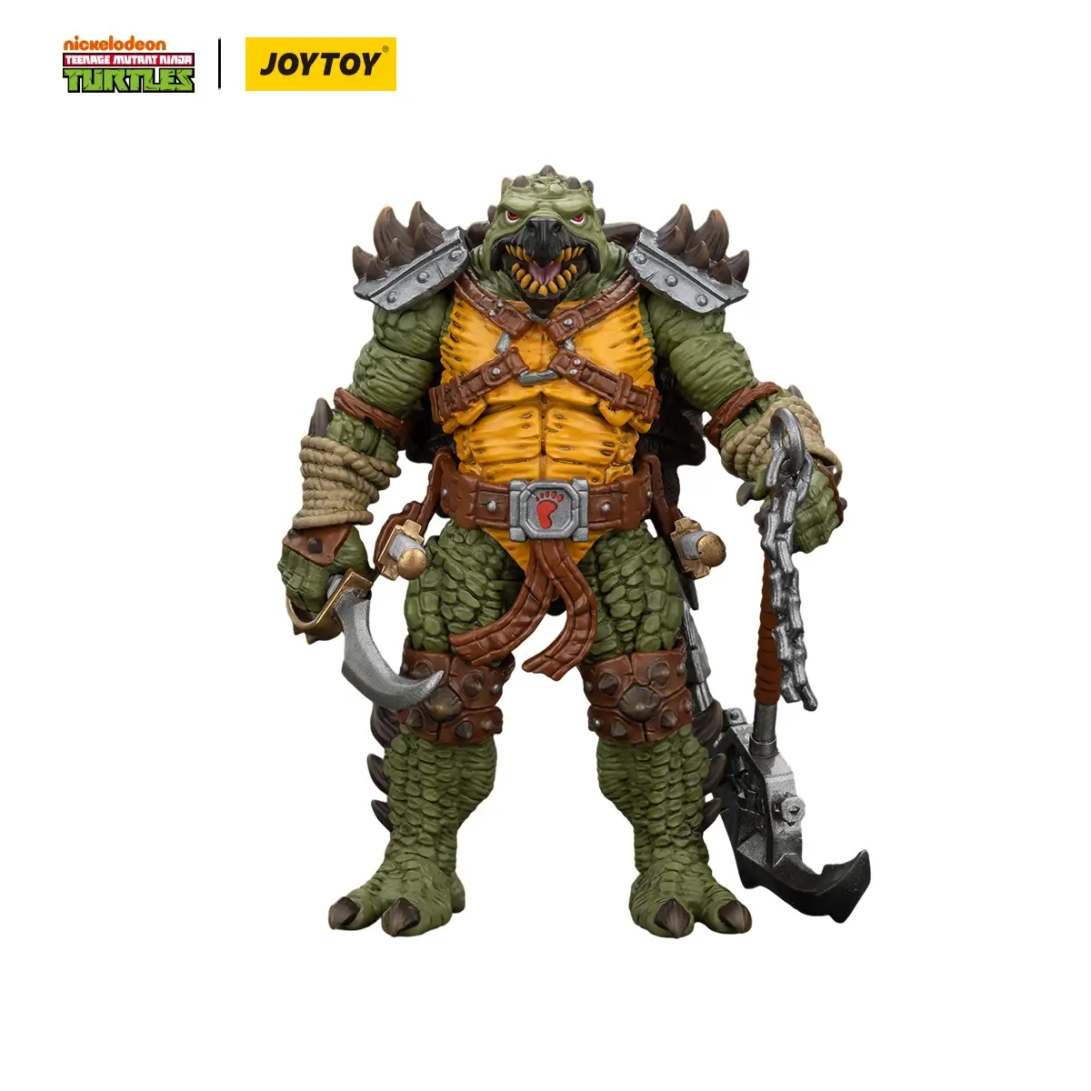 [IN STOCK] 24-Hour Shipping JOYTOY 1/18 Action Figure TMNT Slash & Tokka Anime Model Toy