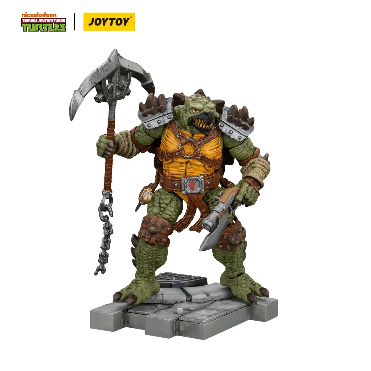 [IN STOCK] 24-Hour Shipping JOYTOY 1/18 Action Figure TMNT Slash & Tokka Anime Model Toy