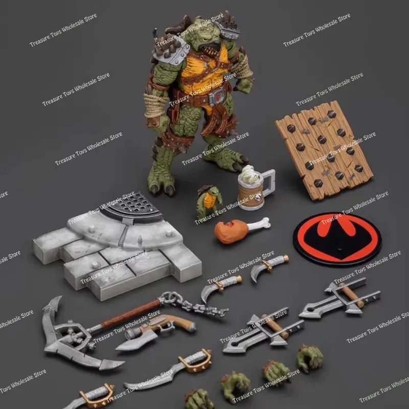 In Stock JOYTOY 1/18 TMNT Figure JT00881 JT01000 JT01017 Krang Slash Tokka Anime Action Figures Figurines Models Toys Gifts