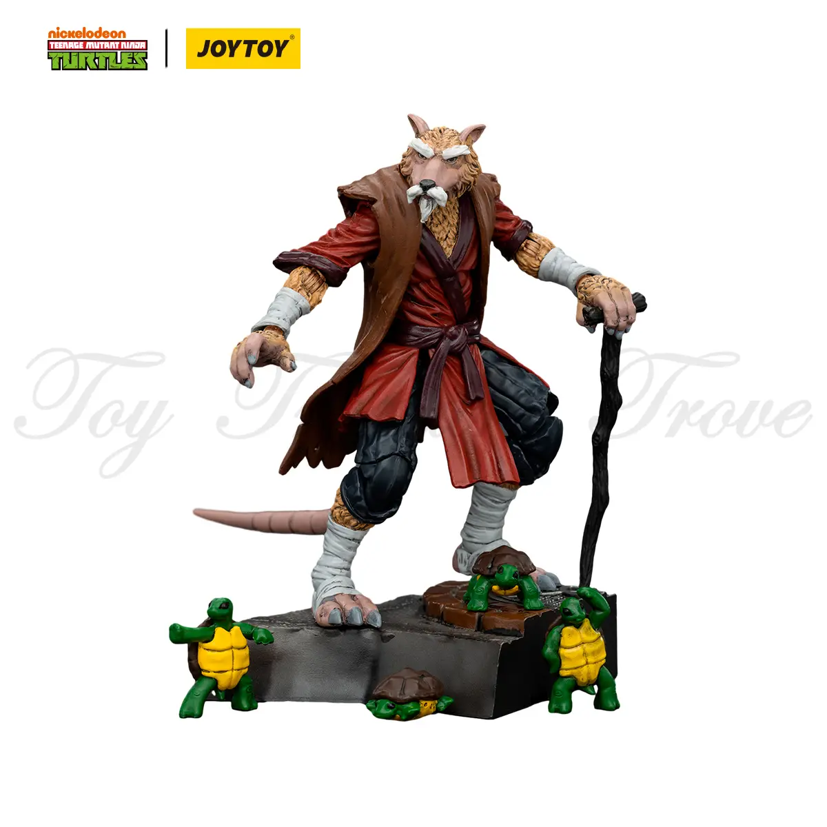 [IN STOCK] JOYTOY 1/18 Action Figures TMNT Splinter April O'Neil  Anime Figures Model Toy