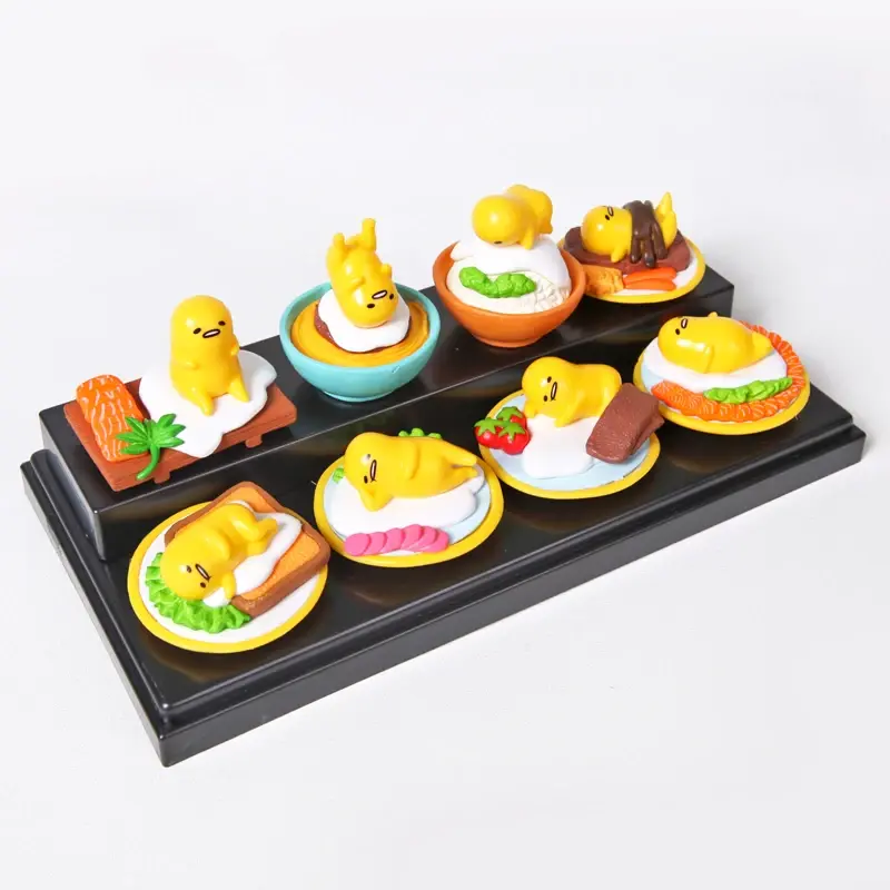Anime Gudetamas Yolk King Lazy Eggs Gashapon Toy Miniature Figures Cute Doll Model Collection Ornaments Children Birthday Gift