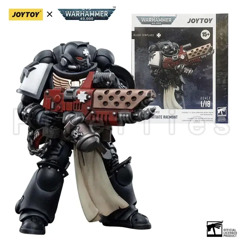 1/18 JOYTOY Action Figure 40K Black Templar Figures And Mecha Anime Collection Model Toy