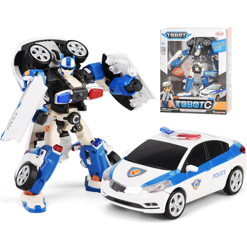 Big!!! ABS Tobot Transformation Robot Toys Korea Cartoon Brothers Anime Tobot Deformation Car Airplane Toys for Child Gift