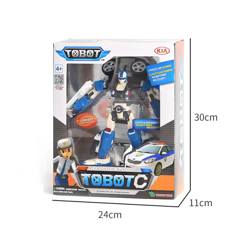 Big!!! ABS Tobot Transformation Robot Toys Korea Cartoon Brothers Anime Tobot Deformation Car Airplane Toys for Child Gift