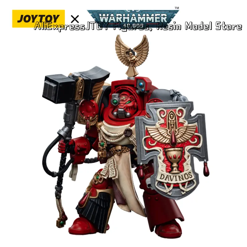 [IN STOCK] JOYTOY 40K 1/18 Action Figures (6PCS/SET) Blood Angels Assault Terminators Game Anime Military Model