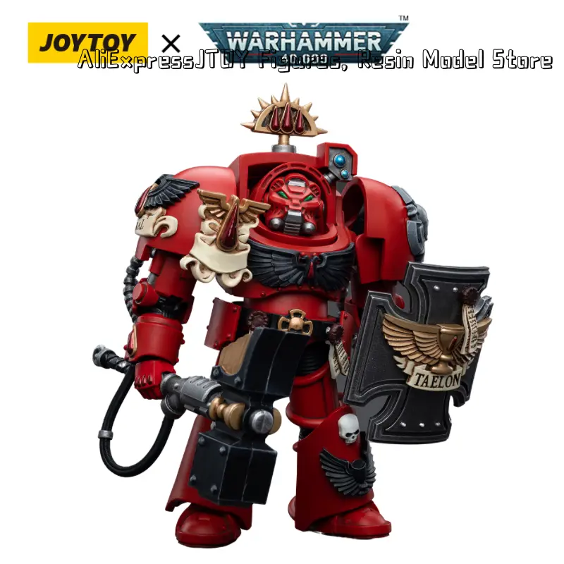 [IN STOCK] JOYTOY 40K 1/18 Action Figures (6PCS/SET) Blood Angels Assault Terminators Game Anime Military Model