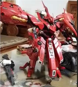 In Stock 1/144 Red Soul Toys NIGHTHAWK SPEC II GK Nightingale Assembly Model Kit Action Figures Robot Plastic Model Customized