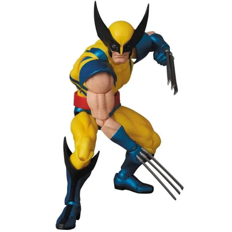 New CT Toys Mafex 096 Wolverine Figure Brown Comic X-Men Action Figure Mafex 138 Shf Anime Figurine Ko Model Toy Collection Gift