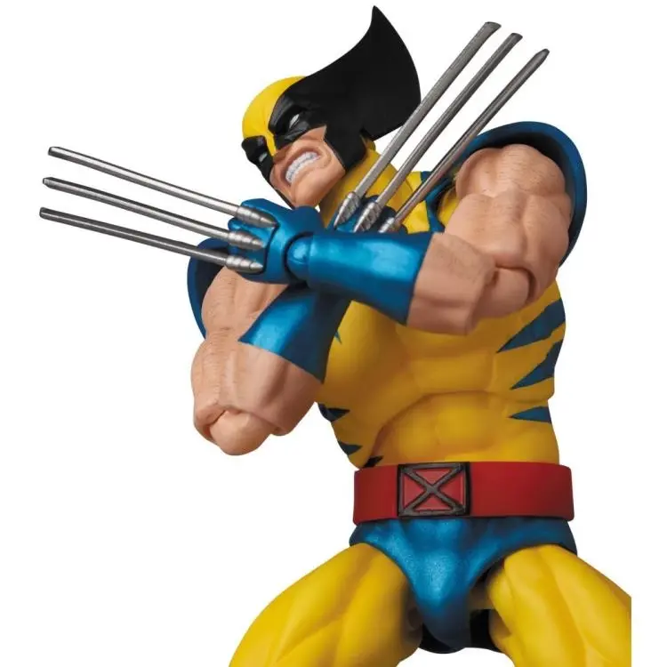New CT Toys Mafex 096 Wolverine Figure Brown Comic X-Men Action Figure Mafex 138 Shf Anime Figurine Ko Model Toy Collection Gift