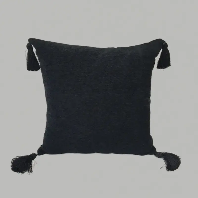 European Classic Chenille Pillowcase Luxury Vintage Jacquard Sofa Cushion Cover 45x45cm Soft Pillow Case