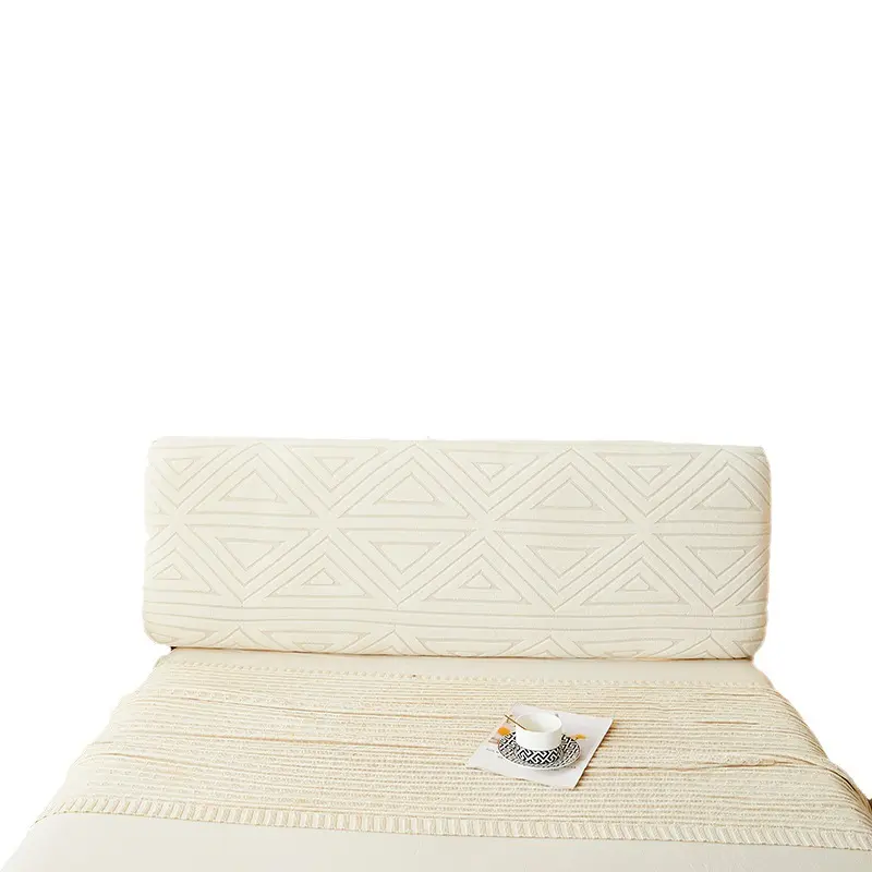 Headboard Cover All-Inclusive Design, high elasticity, easy to install, universal bedside cover for all seasons, bedside cover