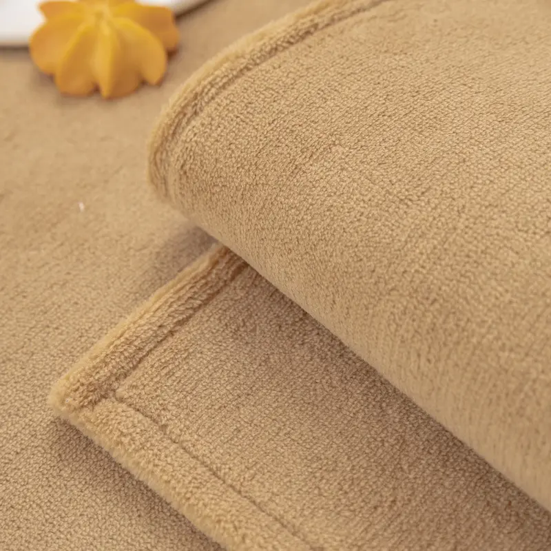 Thick Non-slip Sofa Towel Soft Quilted Plush Velvet Sectional Sofa Cover Solid Color Short Plush Couch Covers for Living Room