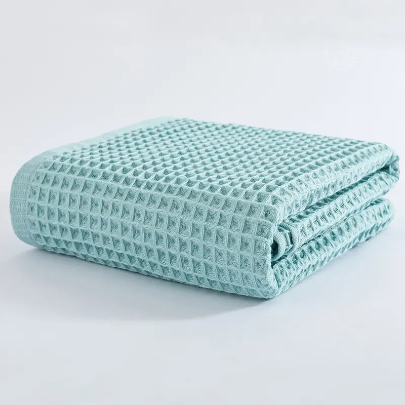 High Quality Pure Cotton Waffle Adult Bath Towel Super Soft Quick Dry Sport Travel Towel Comfortable Touch Towels Bathroom