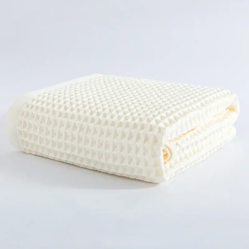 High Quality Pure Cotton Waffle Adult Bath Towel Super Soft Quick Dry Sport Travel Towel Comfortable Touch Towels Bathroom