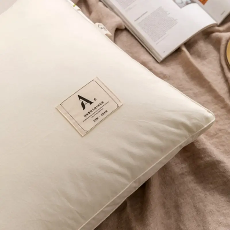1Pc Class A infant grade cotton pillow core cotton antibacterial and anti-mite pillow height optional