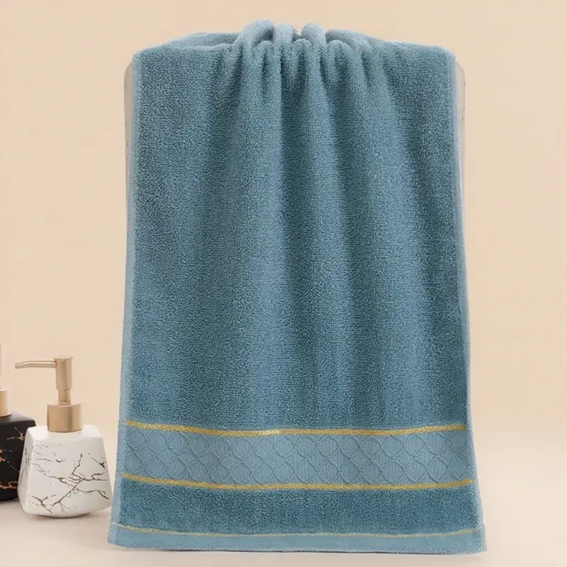 3pcs set 100% Cotton Super Soft Face Towel Hotel Skin-friendly Towels Pure Cotton Good Absorbent Towels for Bathroom