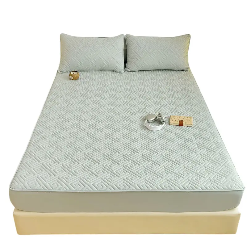 Class A padded mattress cover Antibacterial and skin-friendly Simmons mattress thickened protective cover Dirty and dustproof