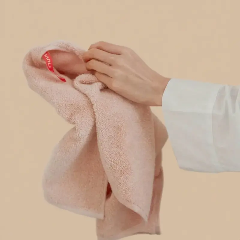 3pcs 34x74cm 100% Cotton Combed Face Towel High Quality 32S Solid Color Super Soft Adult Towel Water Absorbent Hair Towel