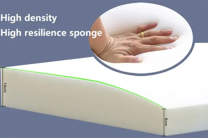 Soft Headboard Pillow Bedside Back Sponge Cushion King Queen Size Headboard Cushion Stick to Wall