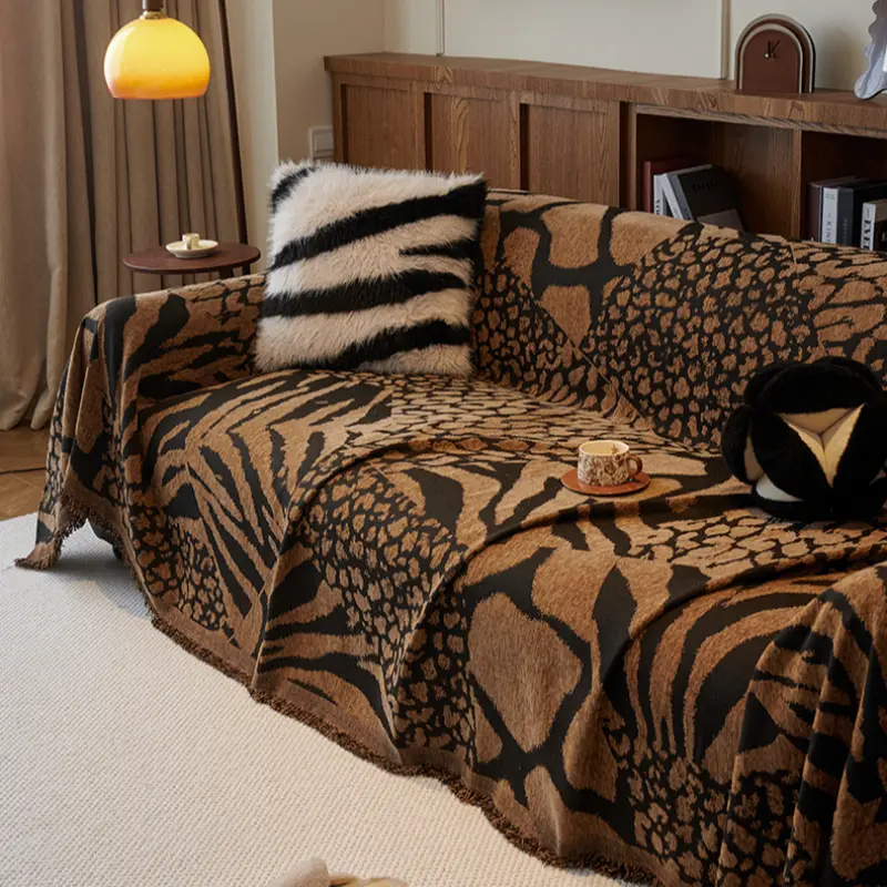 New new medieval sofa towel Chenier one-piece all-inclusive four-season universal retro sofa cover blanket sofa cushion