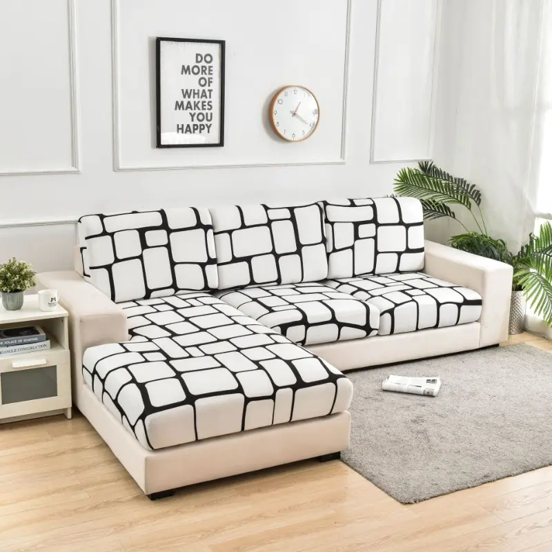 1pc Elastic sofa cover All-inclusive printed household sofa cushion cover Concubine sofa cover