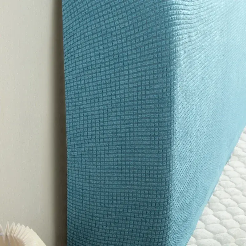 1pcs Headboard Cover All-Inclusive Design Solid Color Elastic Protection Headboard Protection Cover for Single Double King