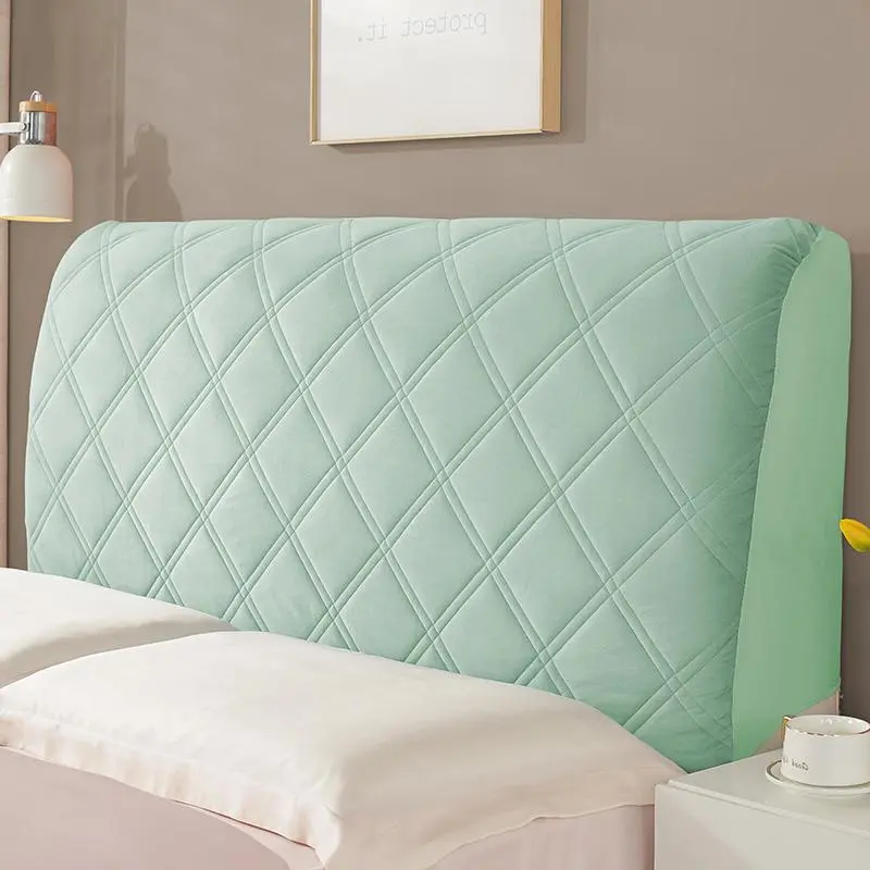 1pc Thickened bed head cover simple dustproof soft bag bed head back cover large size optional easy to install