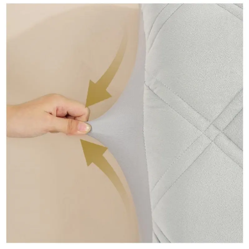 1pc Thickened bed head cover simple dustproof soft bag bed head back cover large size optional easy to install