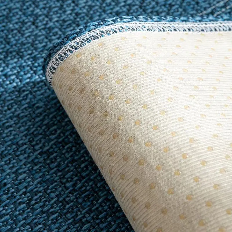 Luxury Solid Color Linen Sofa Cover Modern Anti-slip Sectional Sofa Towel for Living Room Universal Dustproof Couch Cover