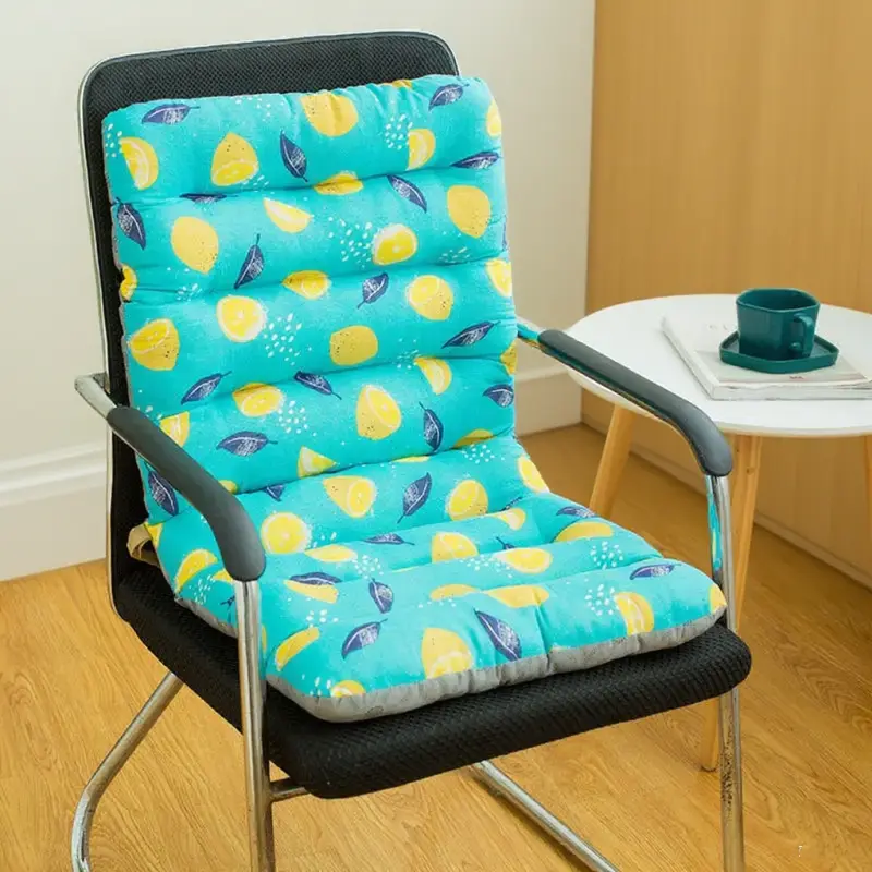 Thicken Soft Back Waist Pillow Cotton Linen Office Seat Cushion Student Chair Pad All-season Universal Follow Pillow