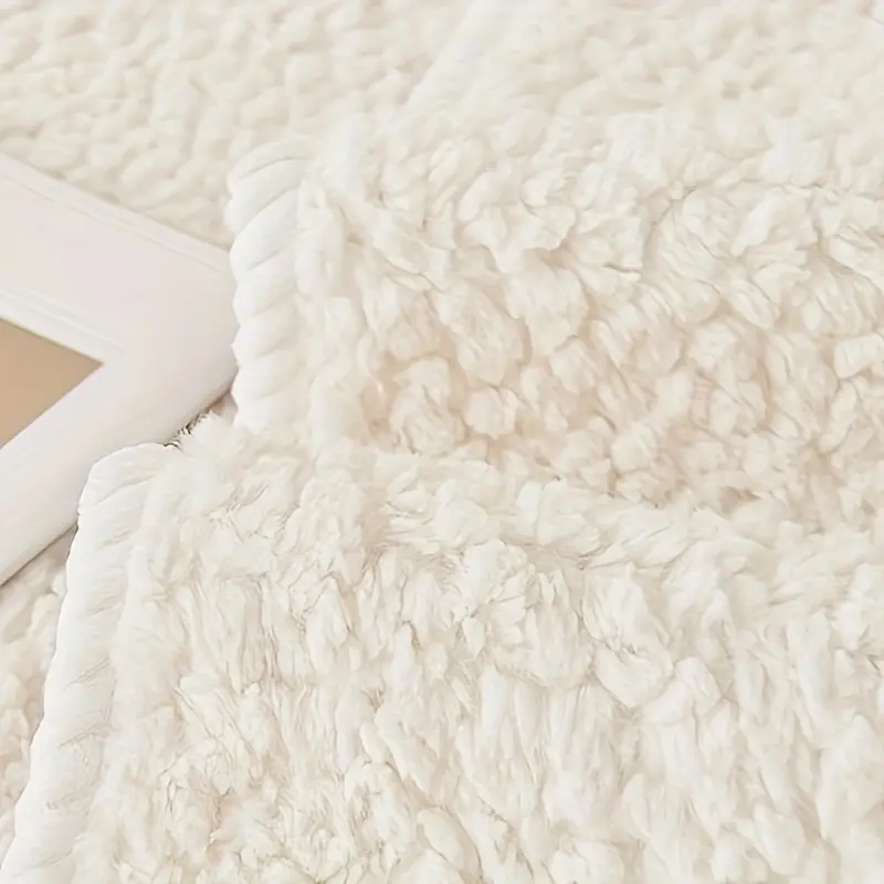 Imitation Lamb Velvet Sofa Towel Winter Warm Non-Slip Universal Couch Slipcovers Sectional L-shape Sofa Cover for Living Room