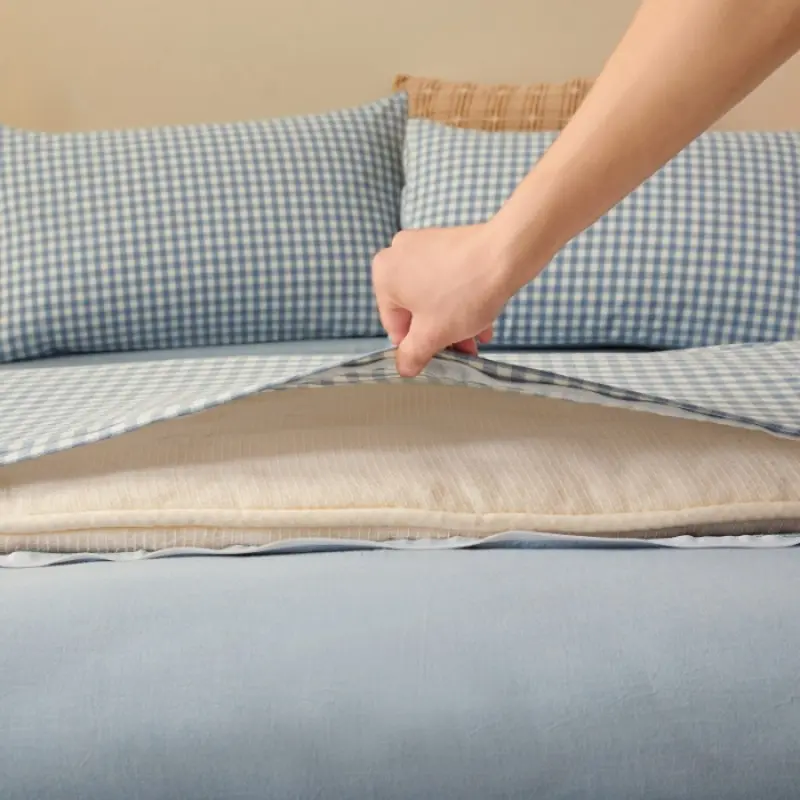 1pc Skin-friendly washed quilt removable and washable quilt core weight size optional summer and winter universal