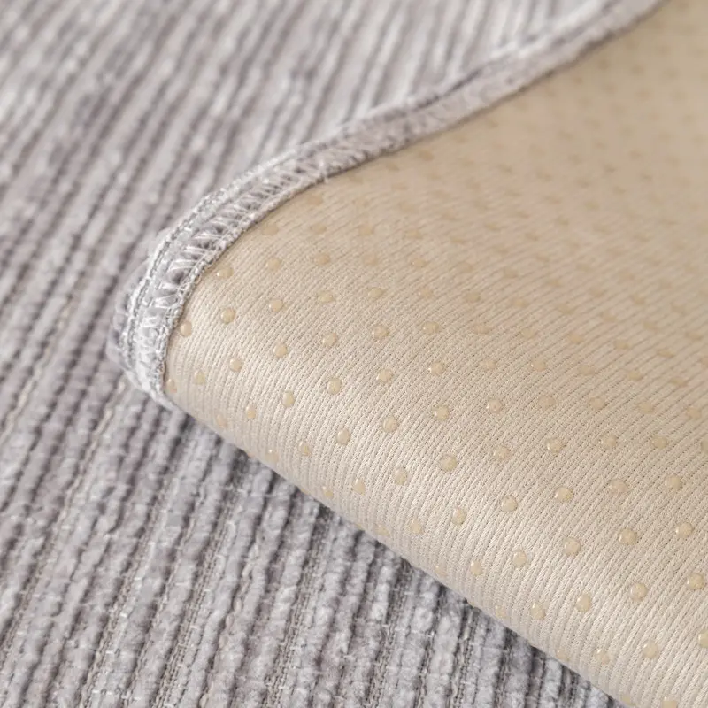 1Pcs Plush sofa cushion modern simple non-slip solid color striped sofa cushion towel large size optional