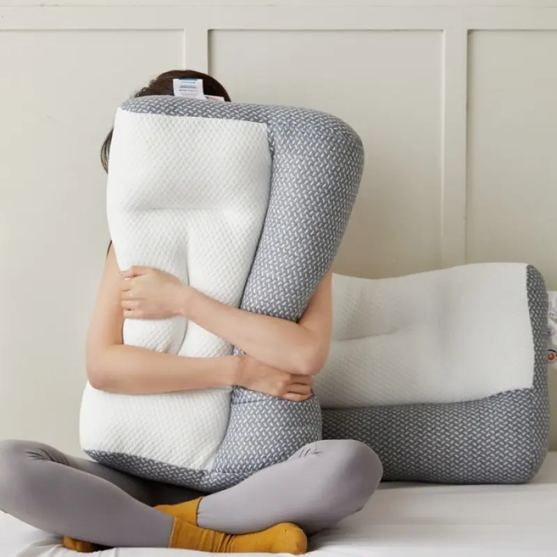 1pc Single high gram weight soft breathable knitted cotton reverse traction pillow core