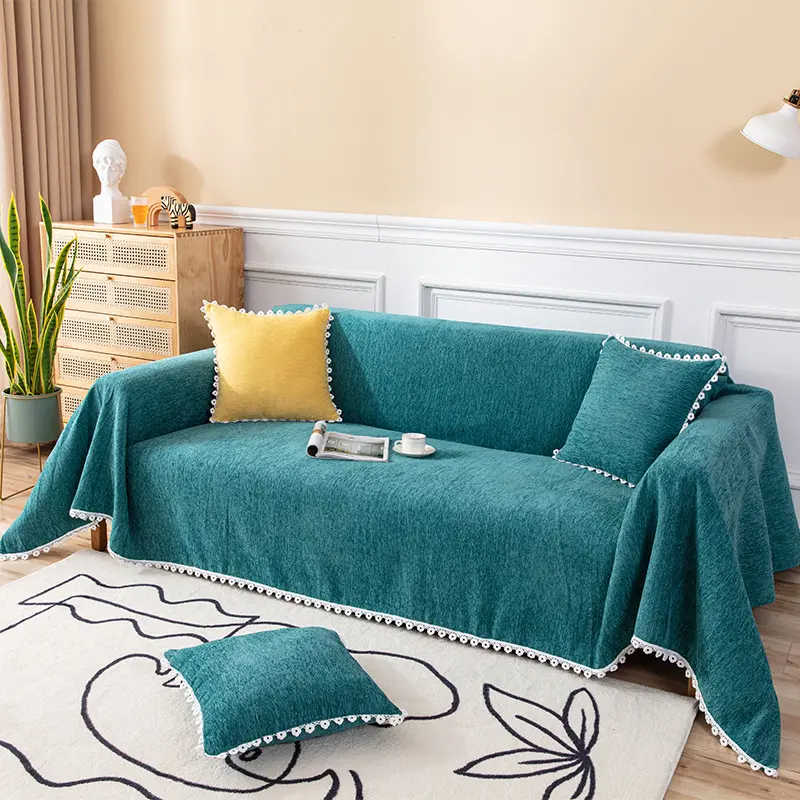 Ins Sofa Cover Full Set Four Seasons Universal Sofa Mat Anti Cat Scratch Four Seasons Universal  1pc