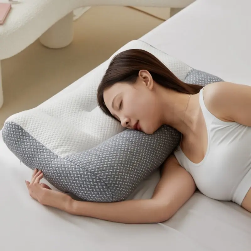 1pc Single high gram weight soft breathable knitted cotton reverse traction pillow core