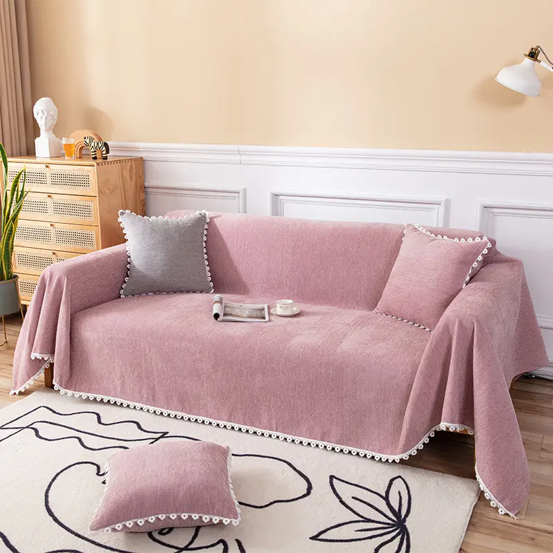 Ins Sofa Cover Full Set Four Seasons Universal Sofa Mat Anti Cat Scratch Four Seasons Universal  1pc