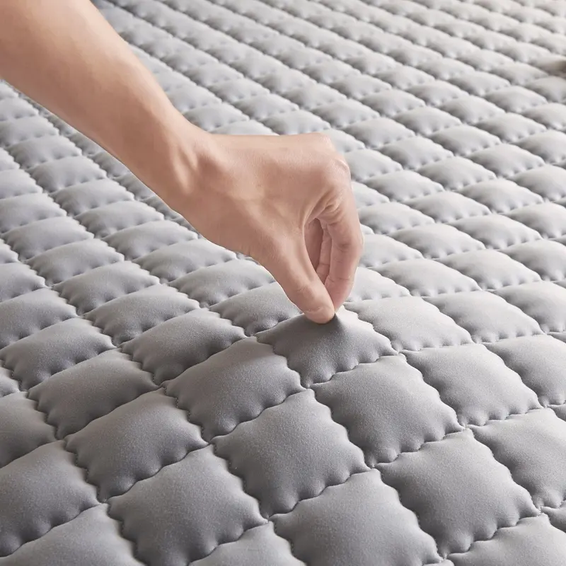 Waterproof Mattress Mat with Elastic Quilted Bed Sheet Soft Skin-friendly Bedsheet Mattress Protector Mat No Pillowcase