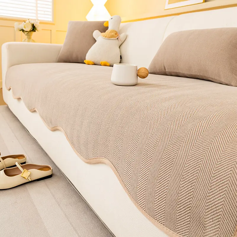 All-Season Sofa Cover - Pet Scratch Resistant, Non-Slip Couch Protector for Living Room & Bedroom Decor