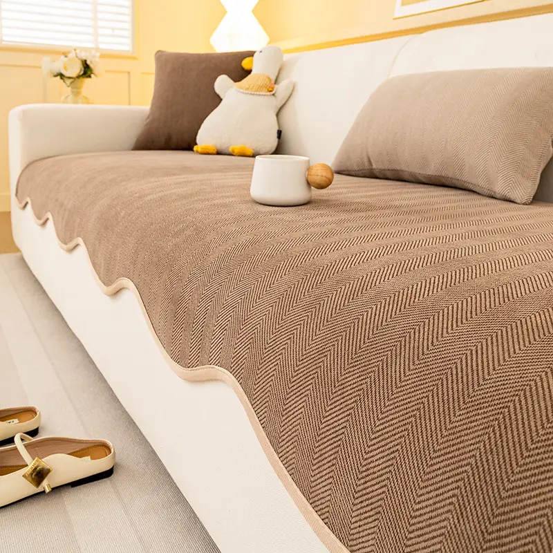 All-Season Sofa Cover - Pet Scratch Resistant, Non-Slip Couch Protector for Living Room & Bedroom Decor