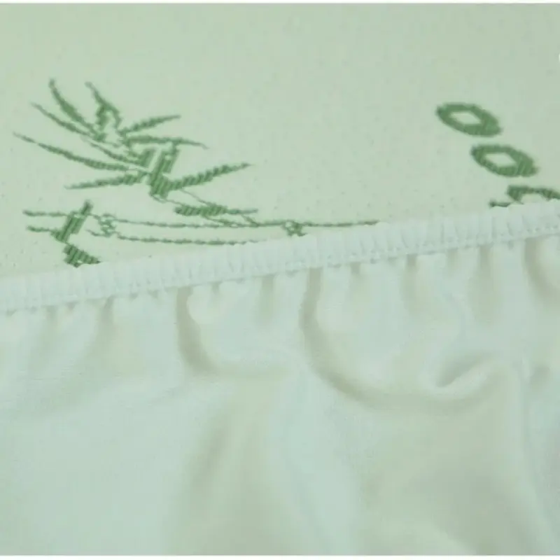 Super Waterproof Mattress Cover Bamboo Fiber Single Twin King Size Air-Permeable Bed Pad Protector Cover Not Included Pillowcase