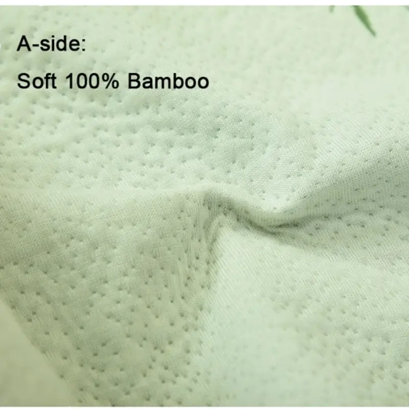 Super Waterproof Mattress Cover Bamboo Fiber Single Twin King Size Air-Permeable Bed Pad Protector Cover Not Included Pillowcase