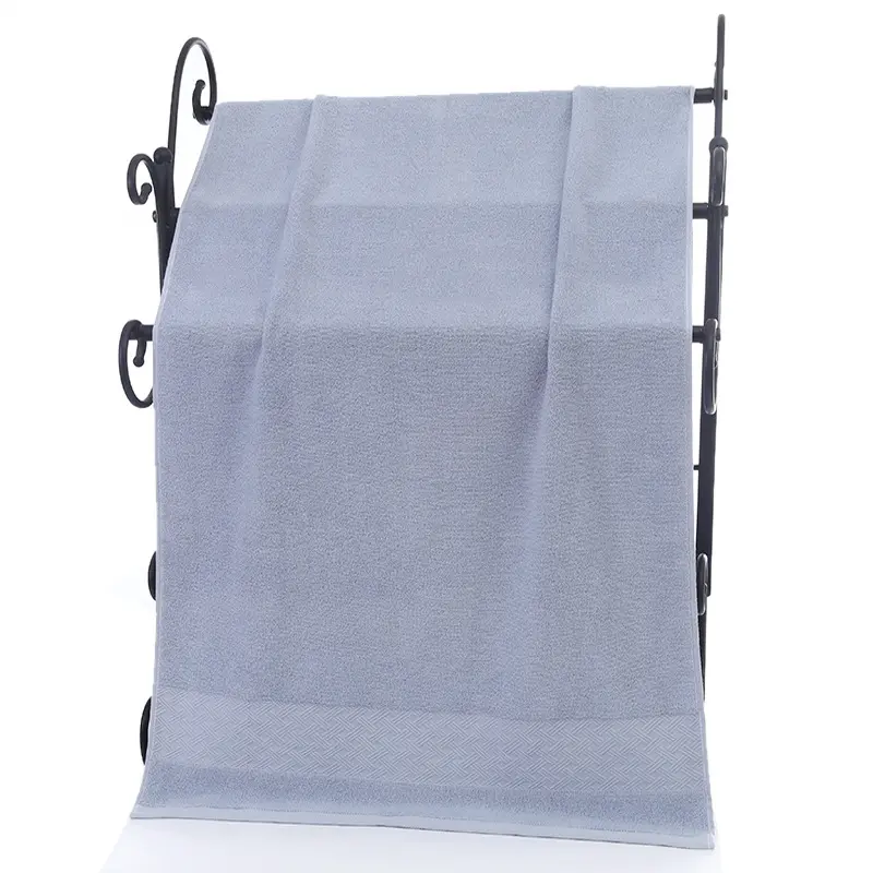 3Pcs towel set 100% pure cotton soft absorbent face towel hotel home beige bathroom solid color jacquard hand towel