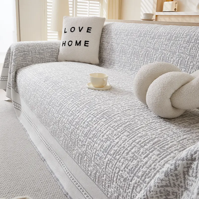 Ice silk cool summer all inclusive sofa cover, ice feeling cool cushion, cushion towel, modern simple sofa anti slip pad
