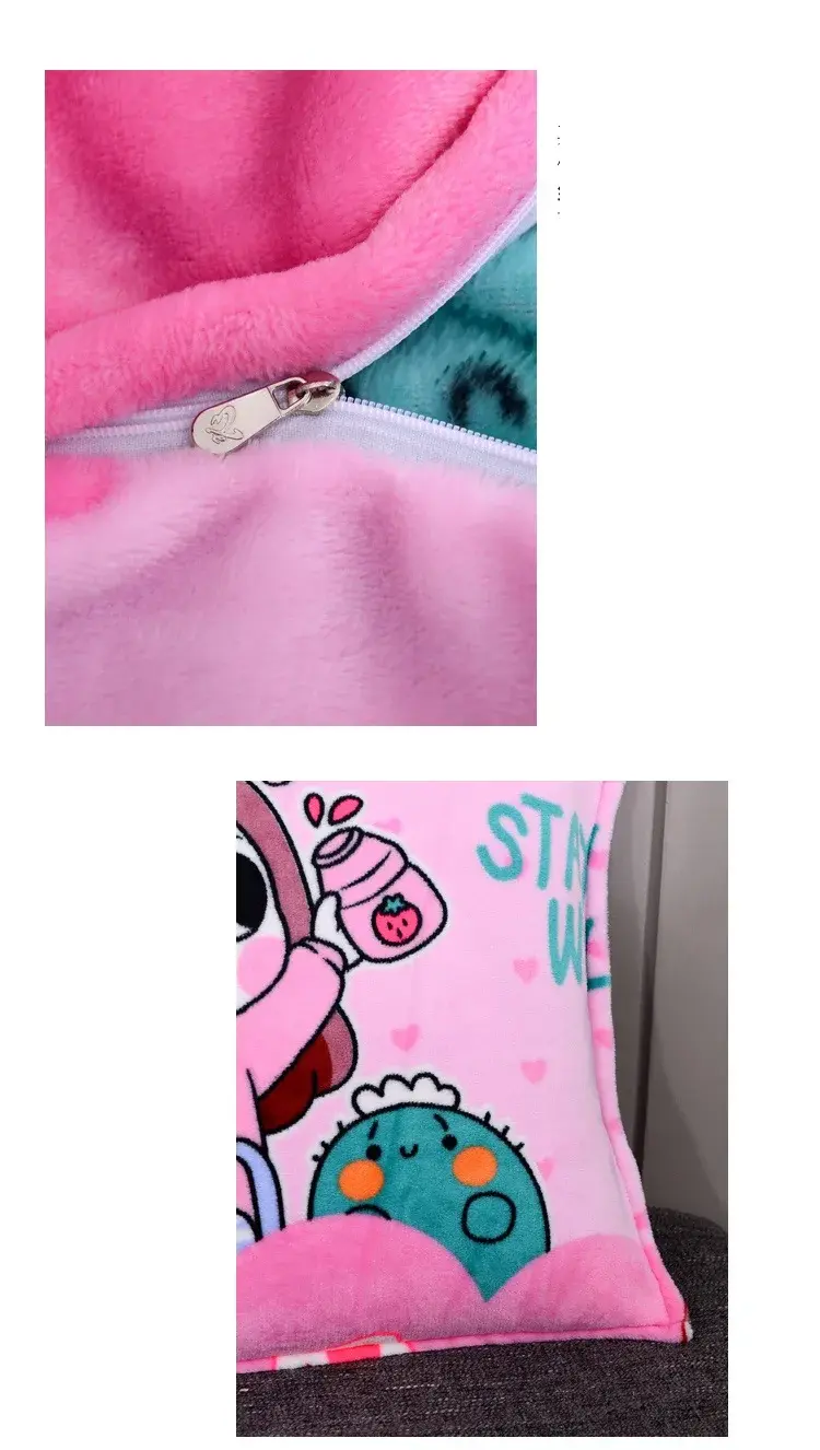 Flannel Double Pillowcase Winter Warm Coral Fleece Long Pillow Case 1.2/1.5 /1.8m Bed 48x150/48x120/48x180cm Pillow Case
