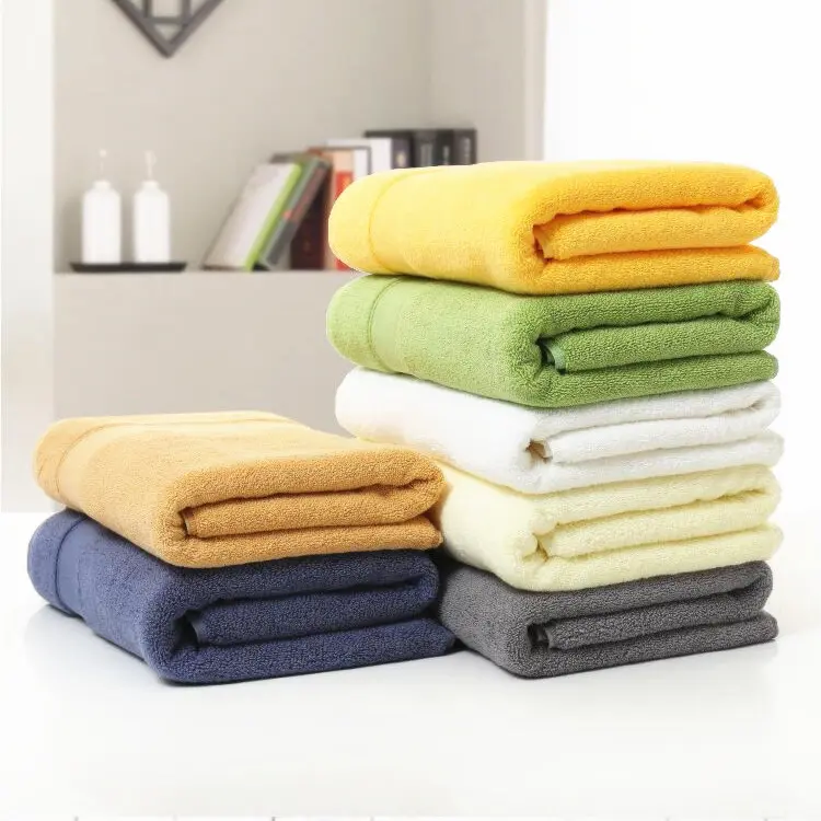 100% Cotton BeachTowel Thickening Softer 650G Bath Towel Soft Comfortable Fast Dry Bathroom Towel for Adults or children
