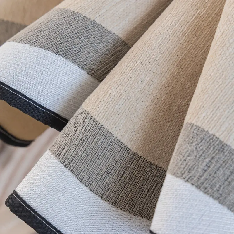 Solid Color Chenille Anti-cat Scratch Sofa Cover Non-slip Universal Sofa Towel Floor Mat Pet Dog Kids Mat Protector Mat